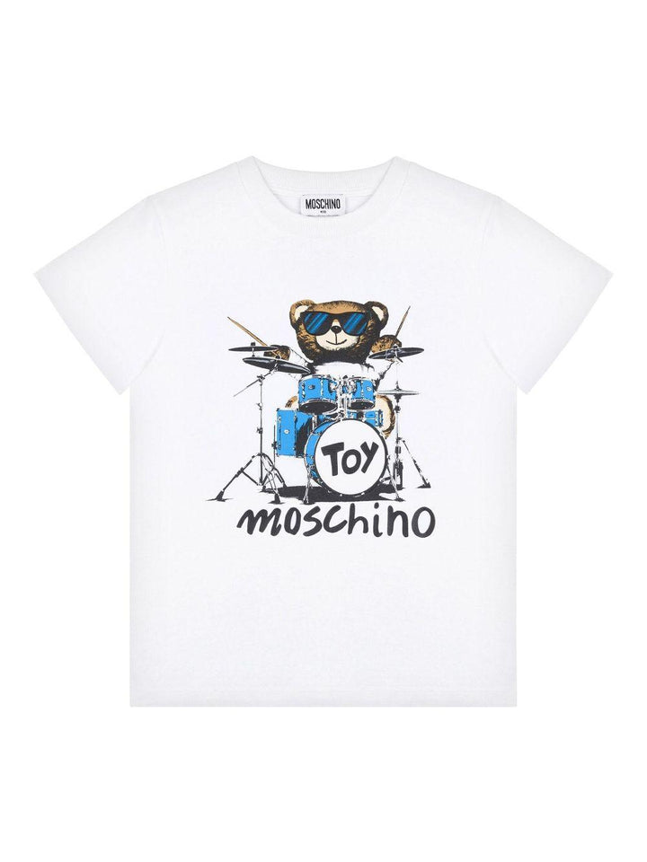 T-shirt bianca per bambino