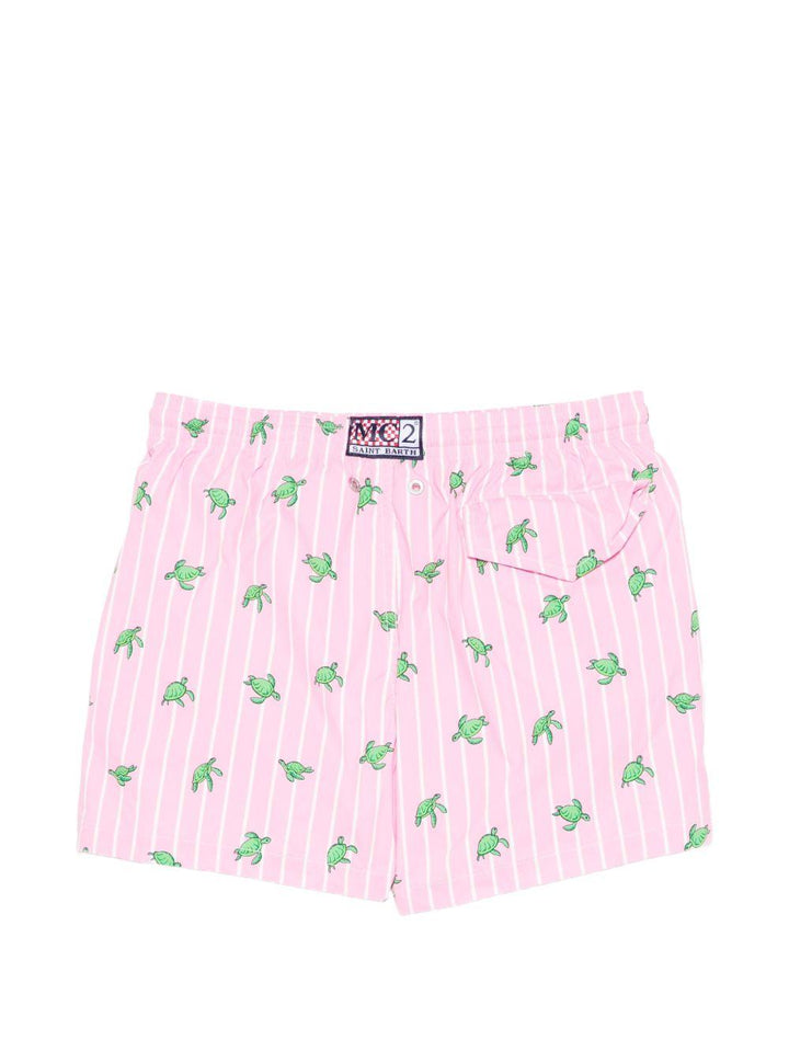 Costume rosa/bianco per bambino JEA0022 02116L MC2 Saint Barth Kids 
