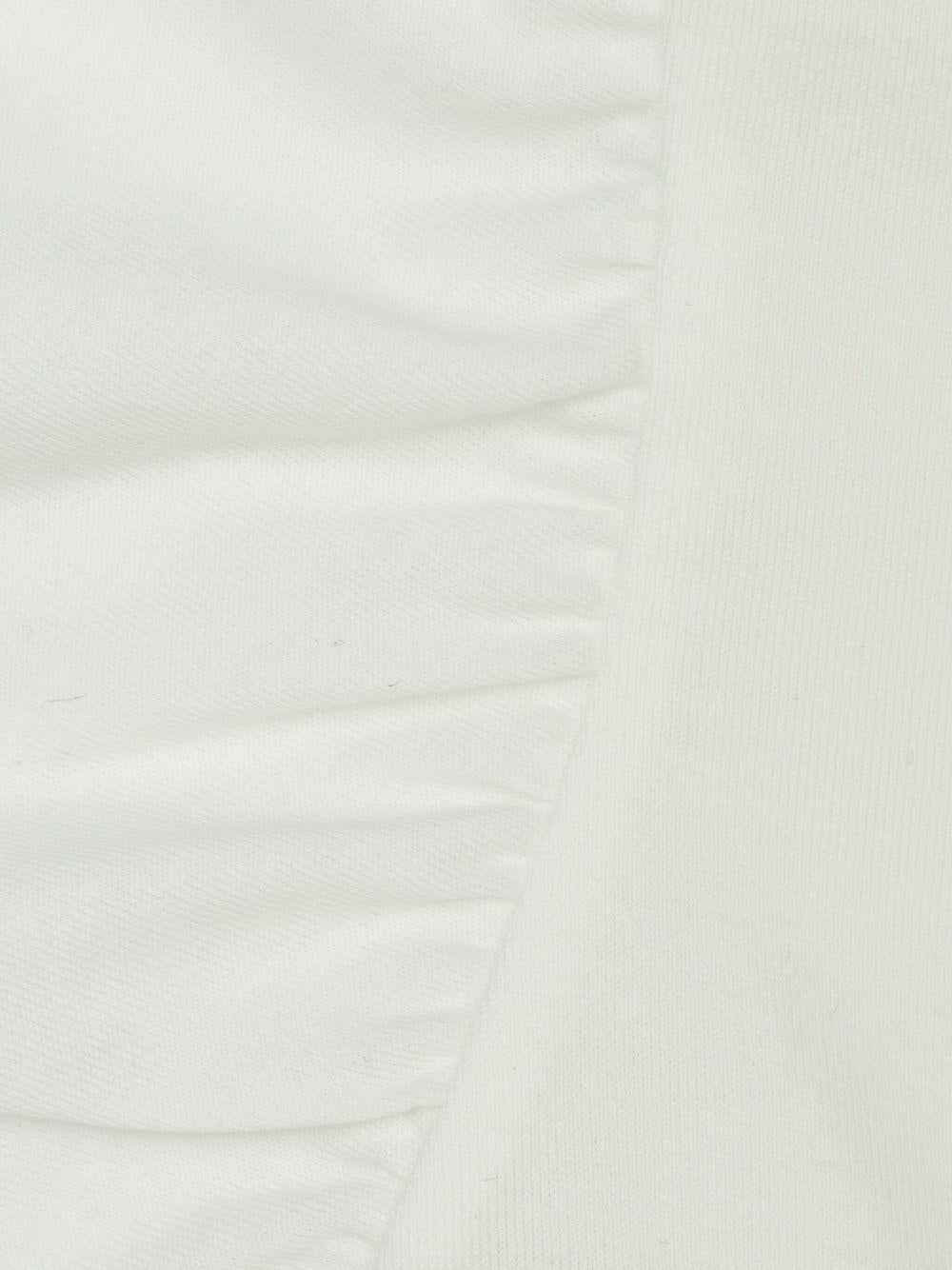 T-shirt bianca per neonata 8100319 A1464 Burberry Kids 