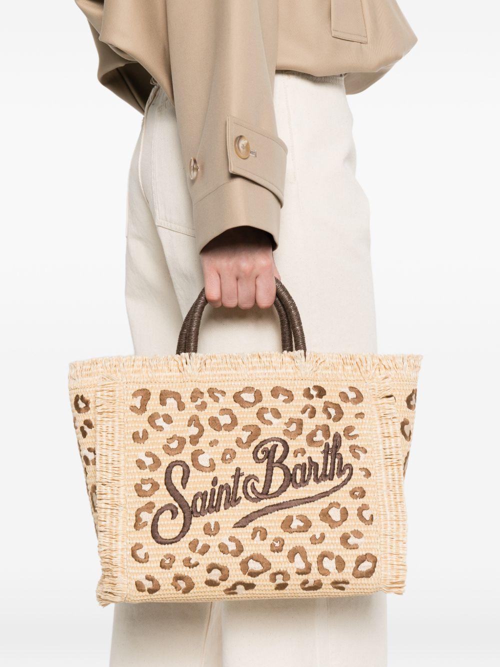 Borsa leopardata beige per bambina COL0017 00349L MC2 Saint Barth Kids 