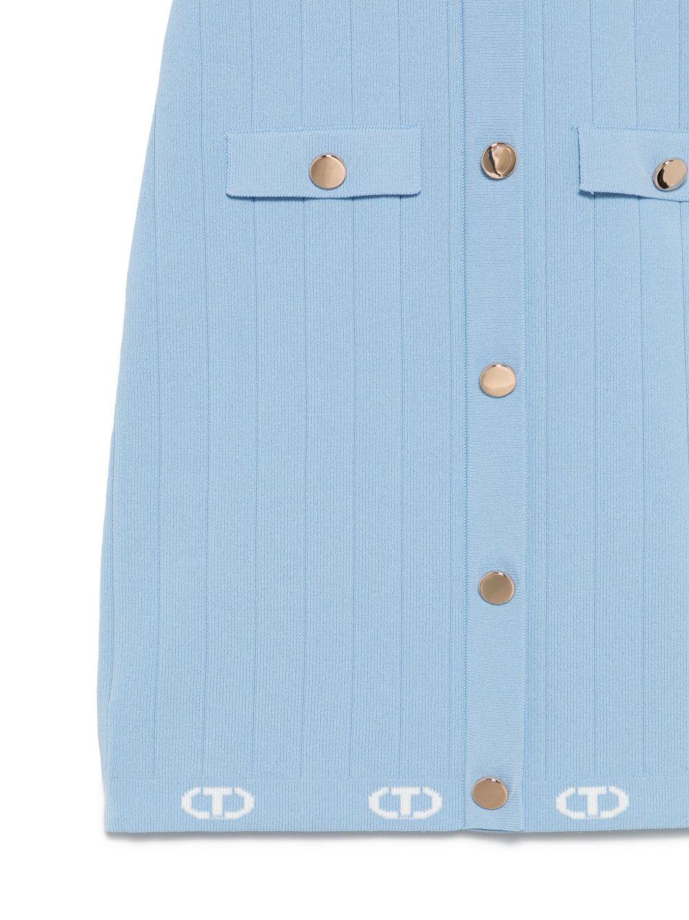 Abito azzurro per bambina