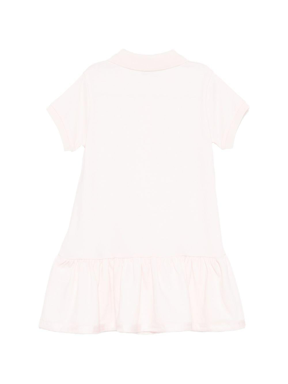 Abito rosa chiaro per bambina 9548I000148496F 503 Moncler Kids 
