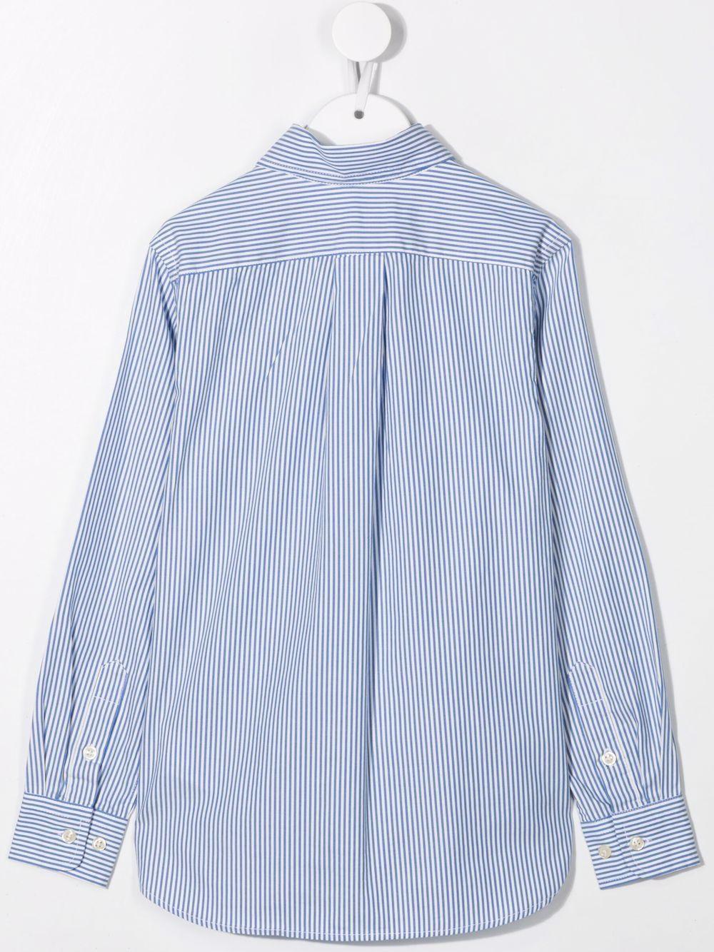 Camicia blu/bianca per bambino 323819240 001 Ralph Lauren Kids 