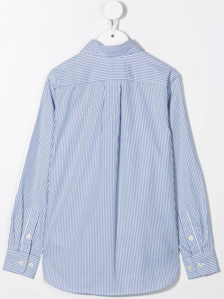 Camicia blu/bianca per bambino 323819240 001 Ralph Lauren Kids 