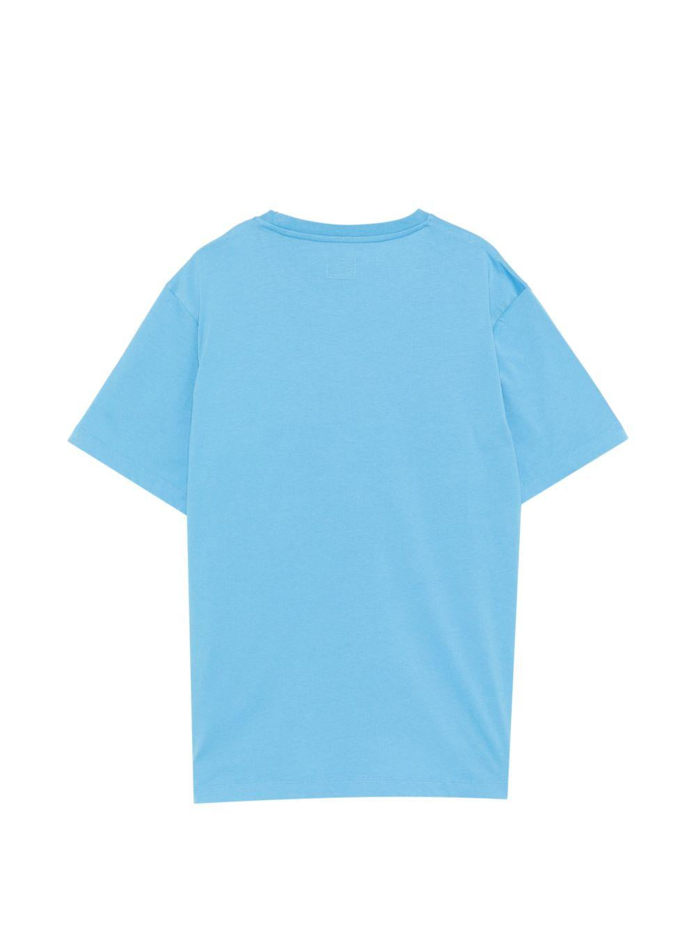 T-shirt azzurro per bambino CMM00SLAA17 41100 C.P Company Kids 