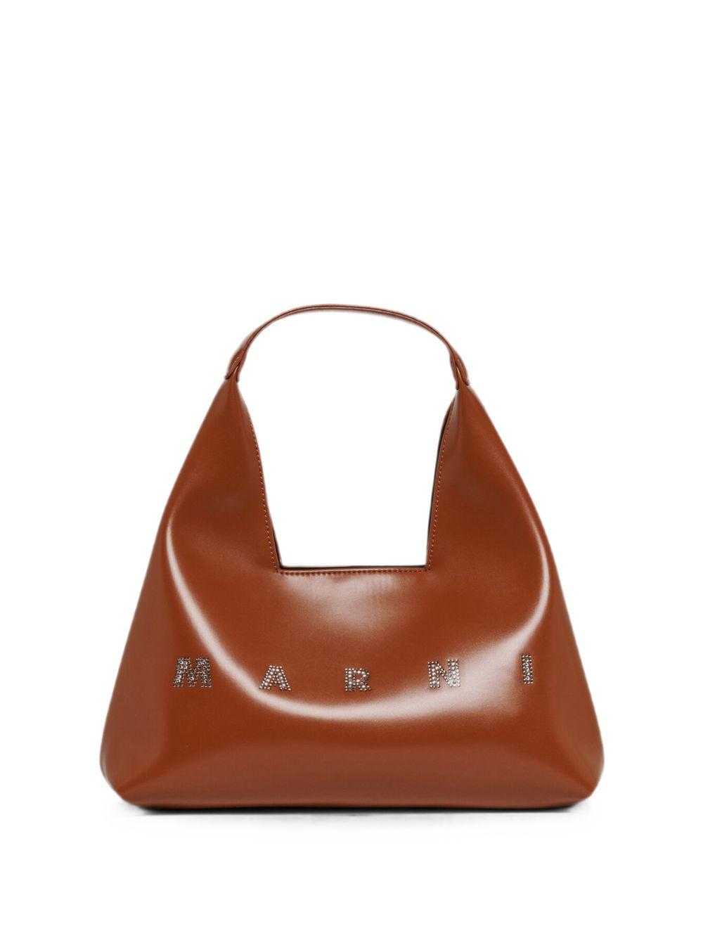 Borsa marrone per bambina M02030M00TK 0M704 Marni Kids 