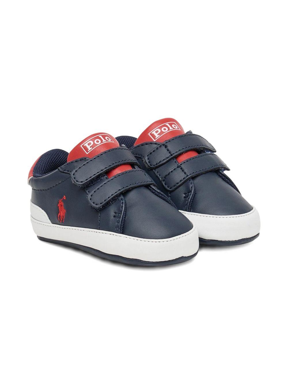 Sneakers blu per neonato RL03389410 HER Ralph Lauren Kids 