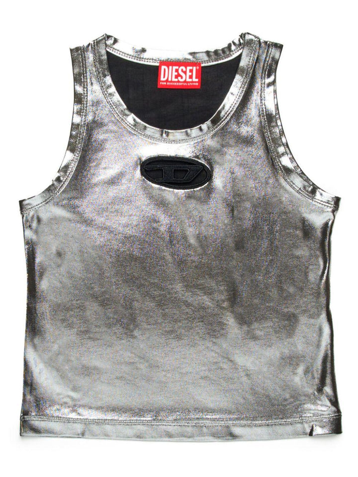 Silver T-shirt for girls