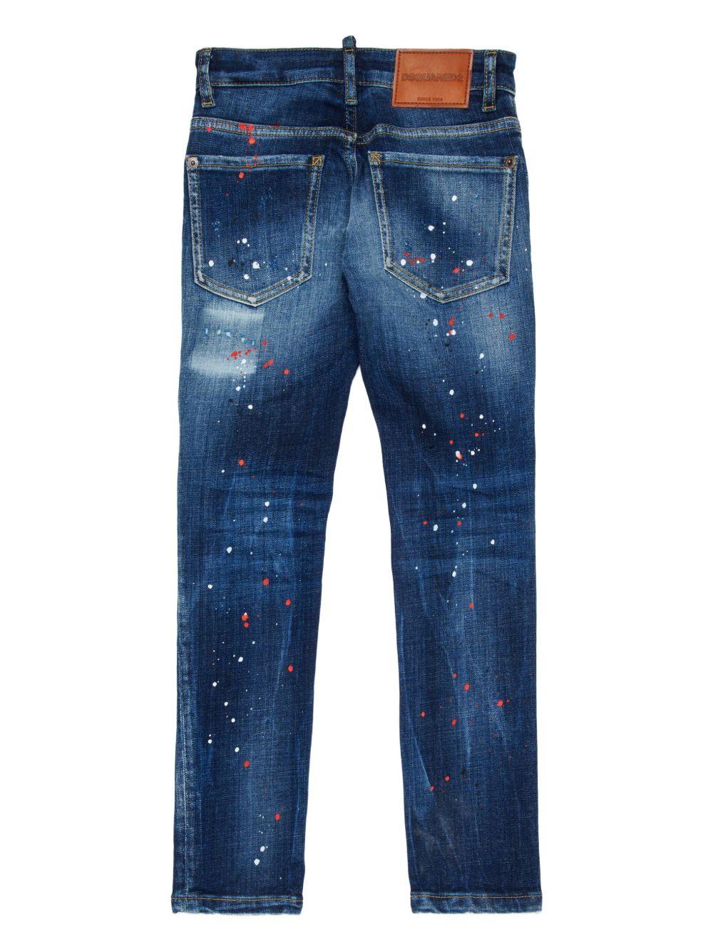 Jeans blu per bambino DQ0236D0AFU DQ01 Dsquared2 Kids 