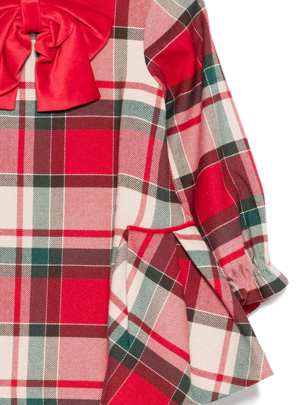 Abito rosso per neonata 5509 002 Abel & Lula 