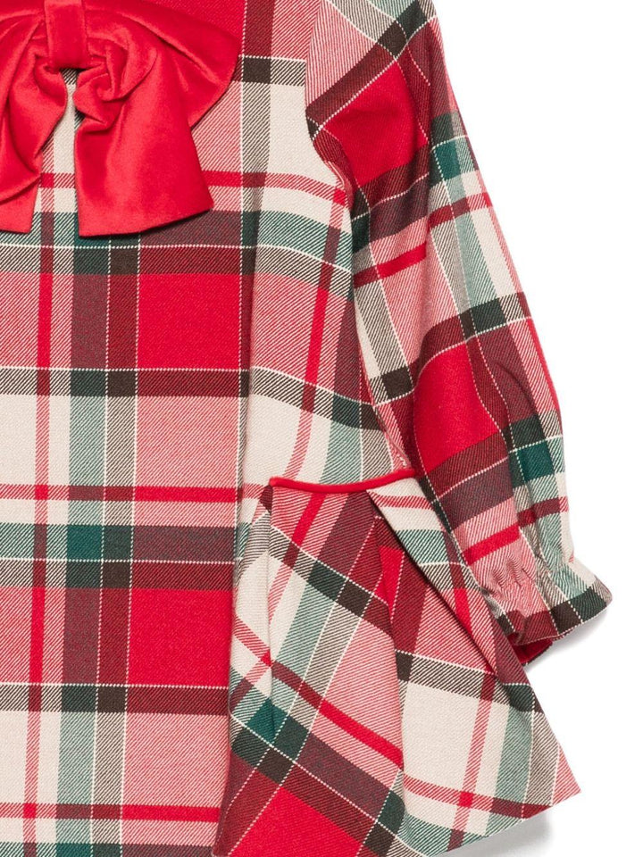 Abito rosso per neonata 5509 002 Abel & Lula 