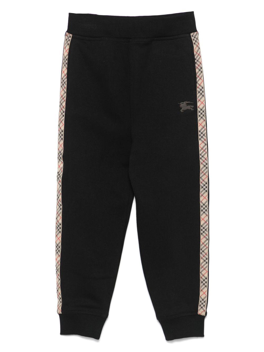 Pantalone nero per bambino 8108051 A1189 Burberry Kids 