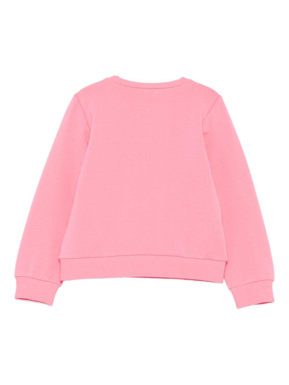 Felpa rosa per bambina KF5001F0724 61723 Liu Jo 