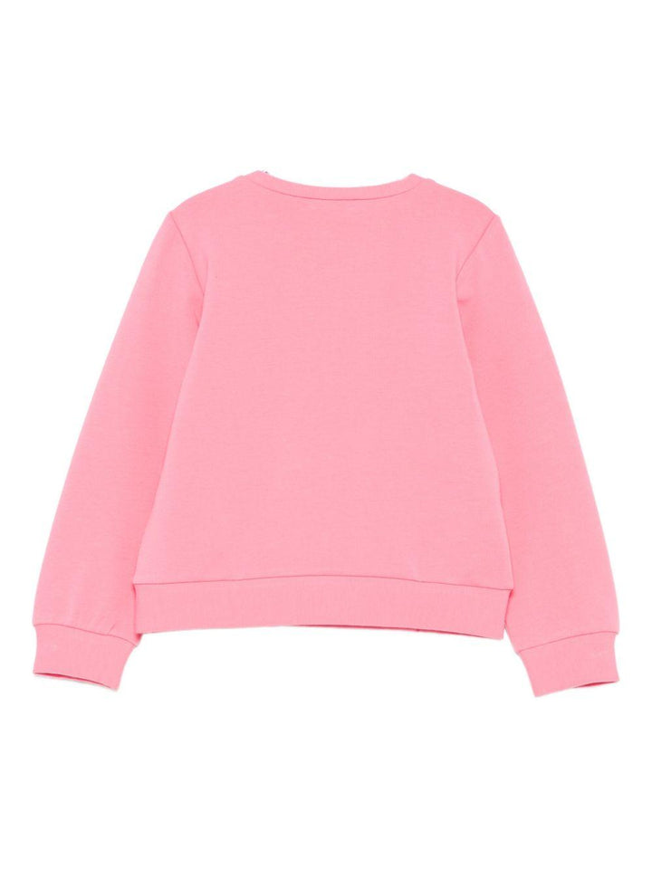 Felpa rosa per bambina KF5001F0724 61723 Liu Jo 