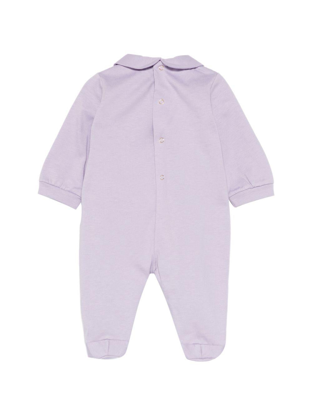 Tutina lilla per neonata ENTU1530JF054 8023 Elisabetta Franchi Kids 