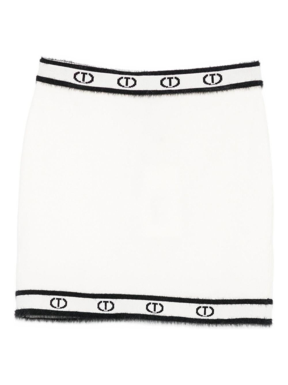 Gonna bianca per bambina 252GJ3072 10973 Twin Set 
