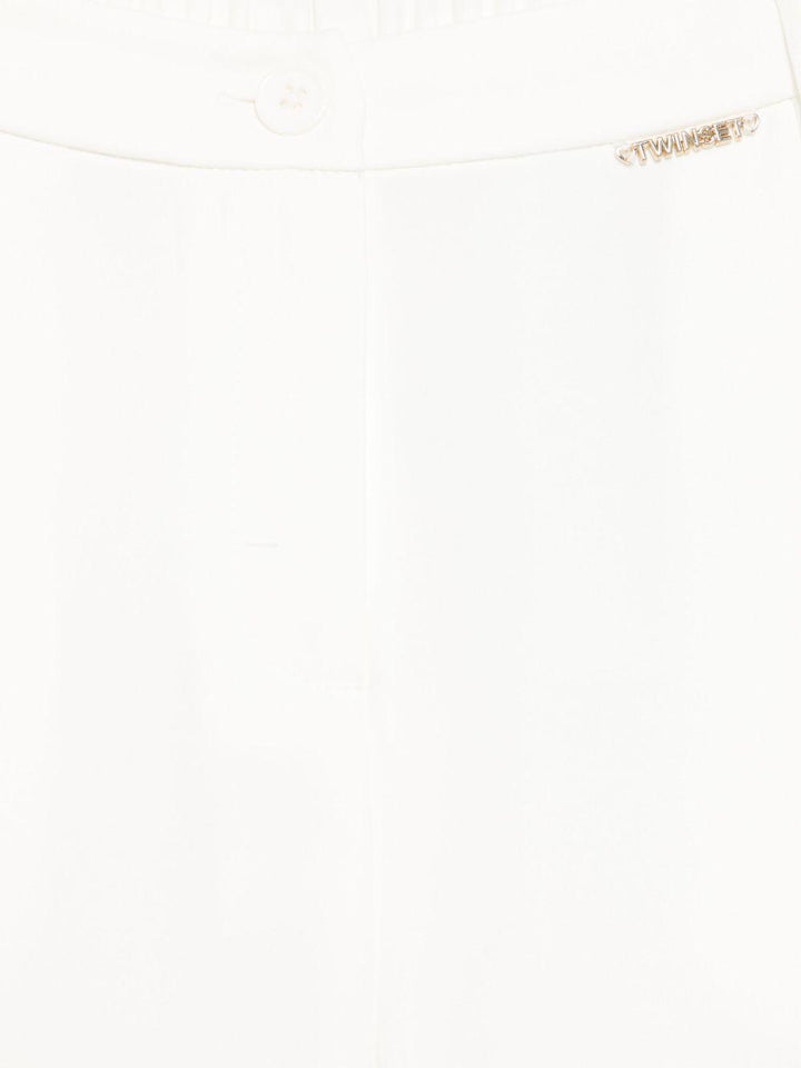 Pantalone bianco per bambina