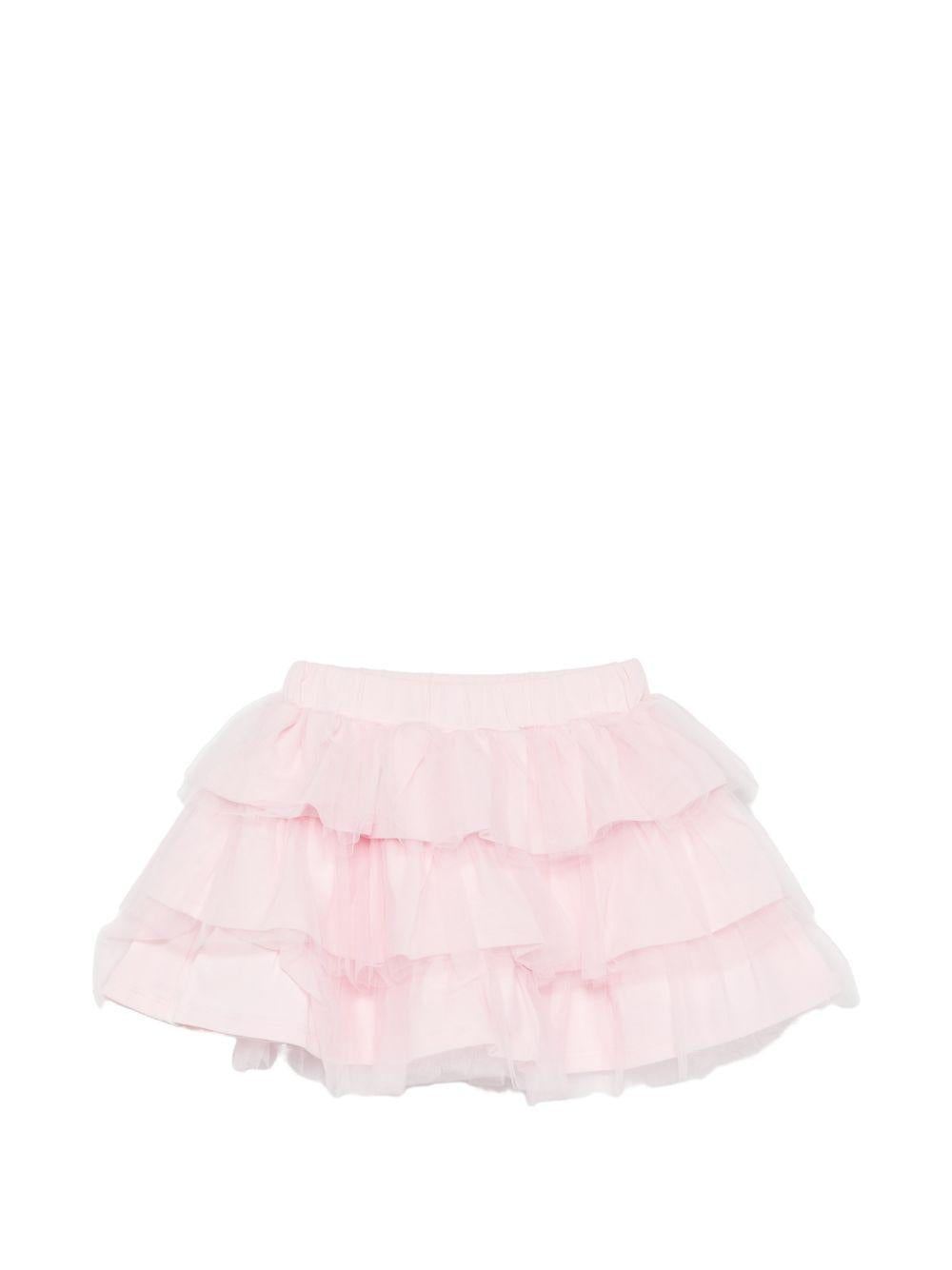 Completo bianco/rosa per bambina KA6020JS003 C3863 Liu Jo 