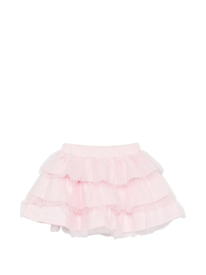 Completo bianco/rosa per bambina KA6020JS003 C3863 Liu Jo 