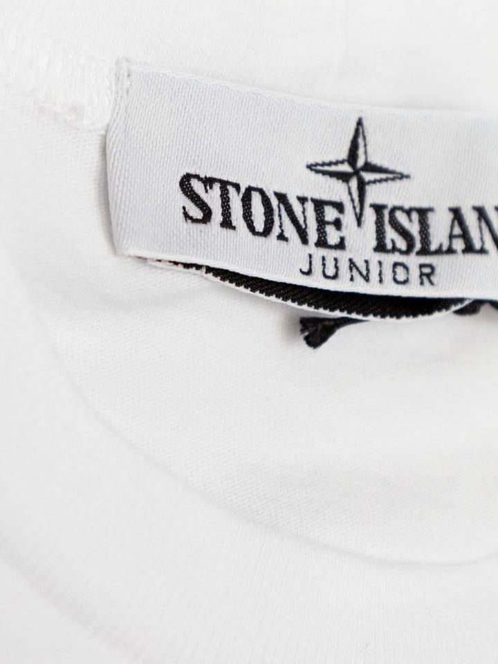 White cotton t-shirt for children
