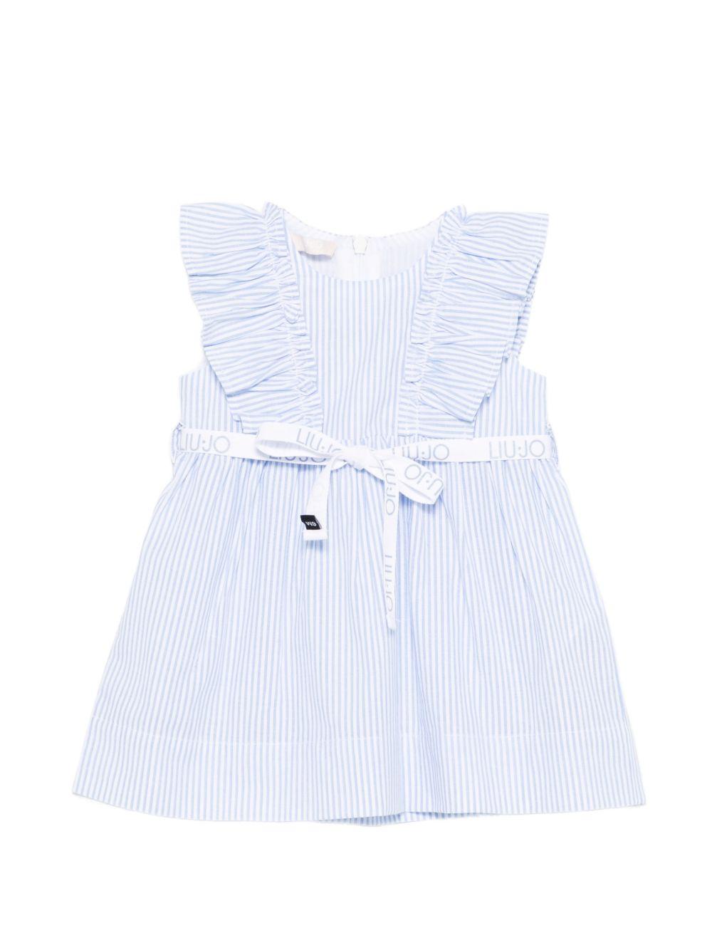 Abito blu per neonata HA6031T340A L9013 Liu Jo 