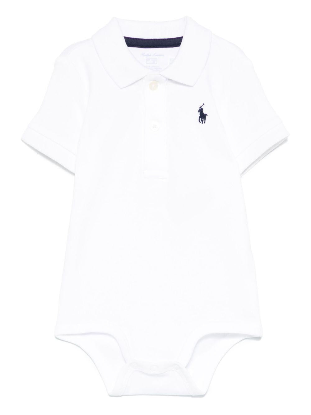 Tutina bianca per neonata 320700386 002 Ralph Lauren Kids 