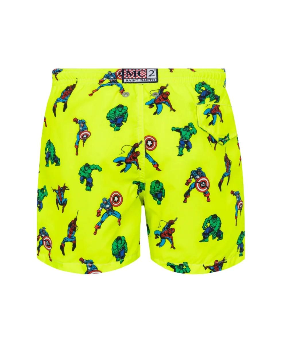 Costume giallo fluor per bambino JEA0004 01639L MC2 Saint Barth Kids 