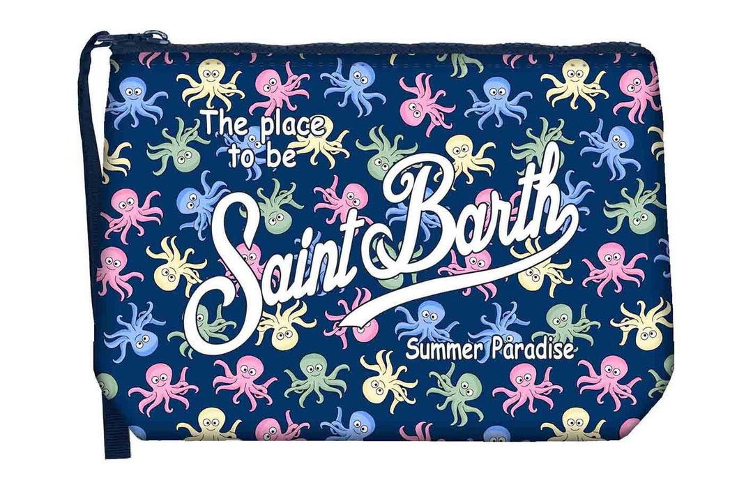 Pochette blu navy per bambina ALIN001 00117L MC2 Saint Barth Kids 