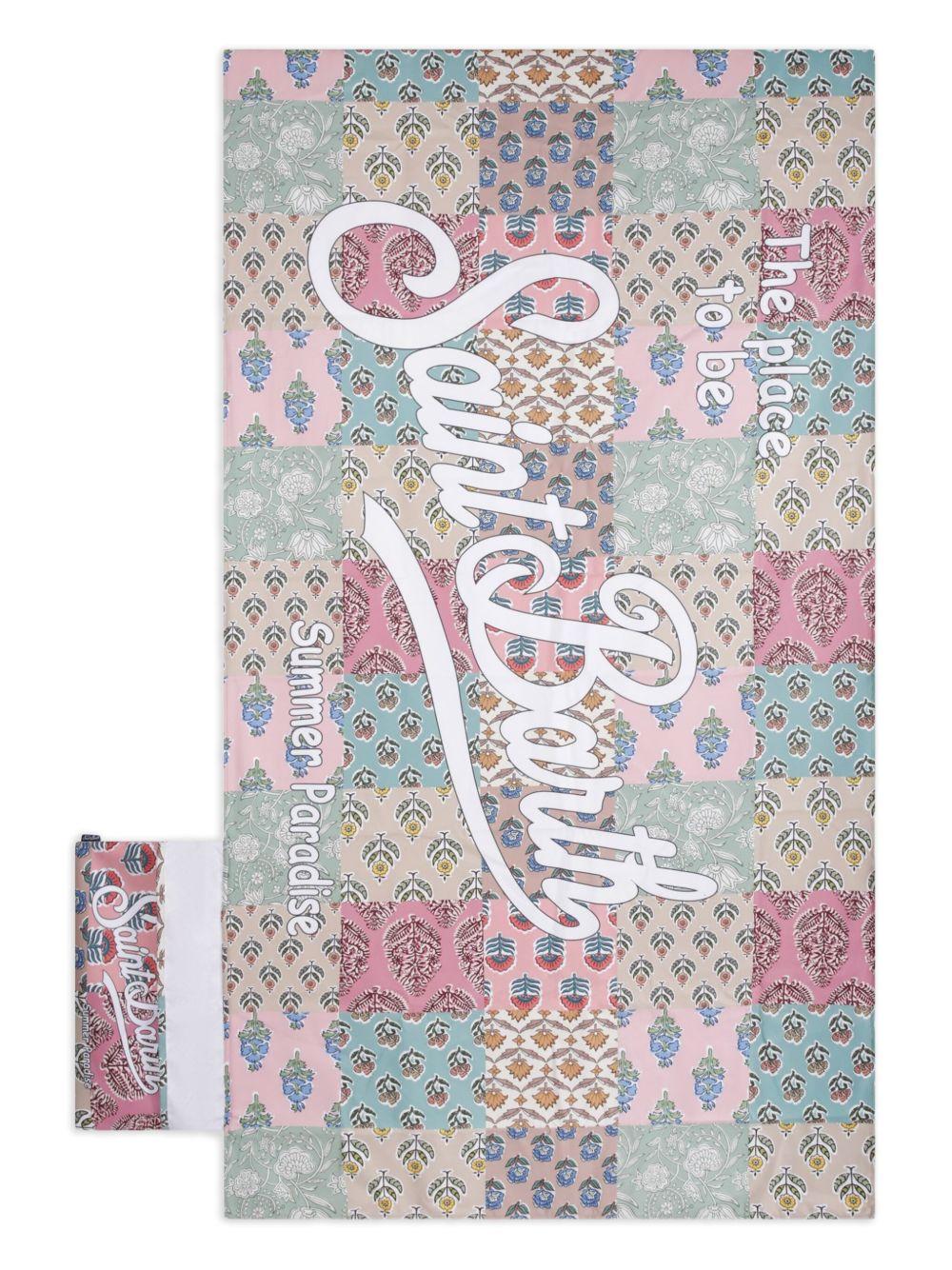 Asciugamano multicolor per bambina