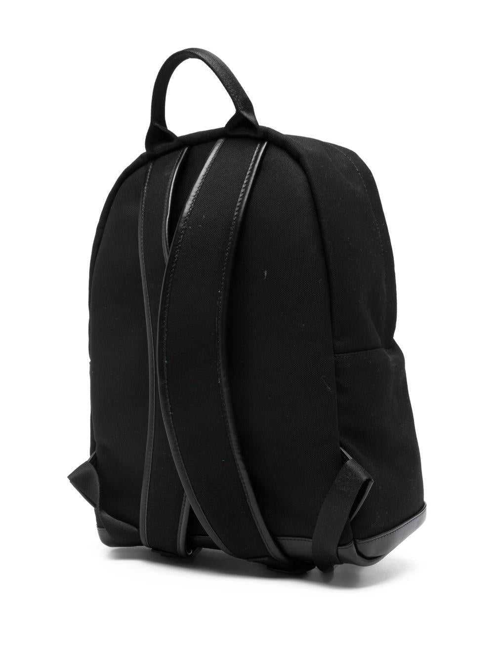 Zaino nero per bambina BY0Q88Z0042 930BC Balmain Kids 