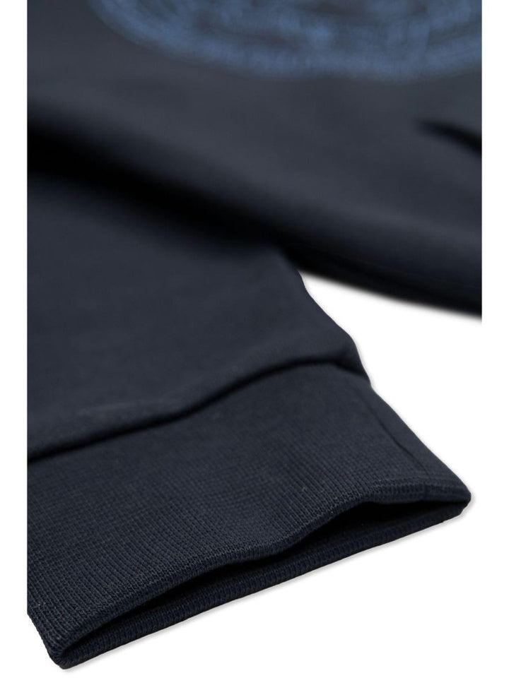 Felpa per bambino in cotone blu
