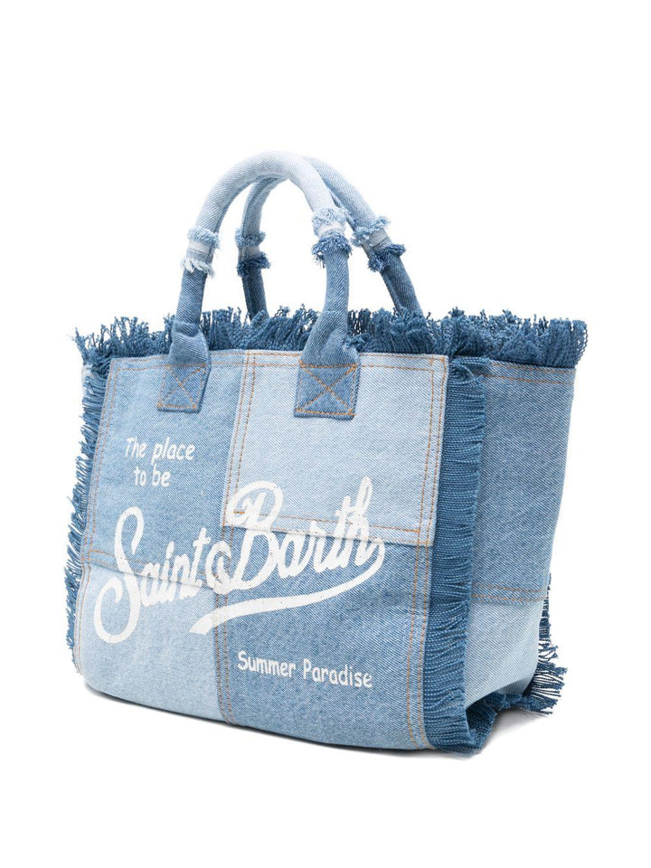 Borsa azzurra chiara per bambina COL0001 00402L MC2 Saint Barth Kids 