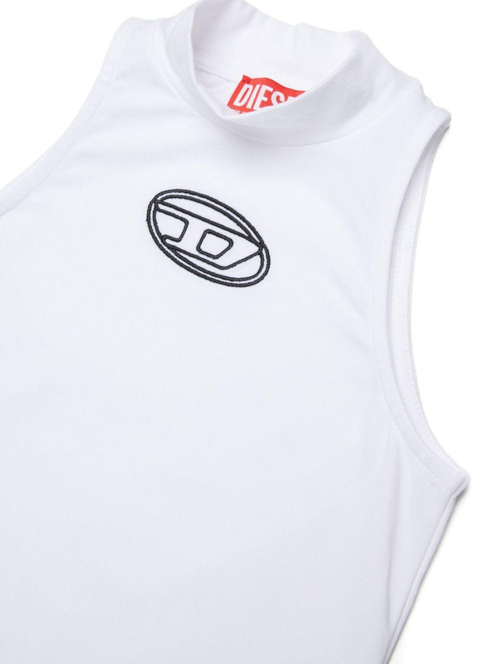 Body bianco per bambina J02577KYA0L K100 Diesel Kids 