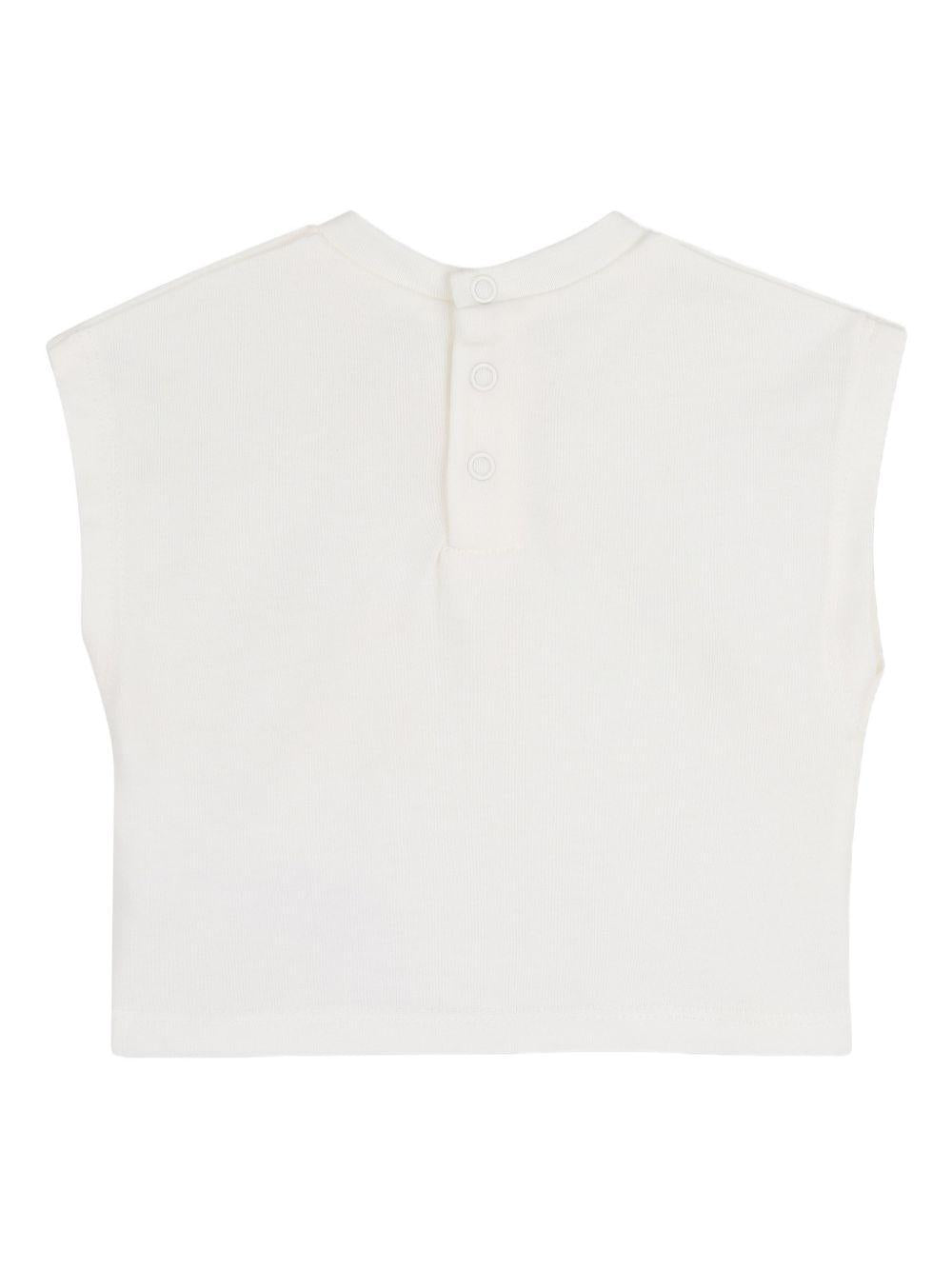 Completo bianco/beige per neonata R30546 215 Michael Kors Kids 