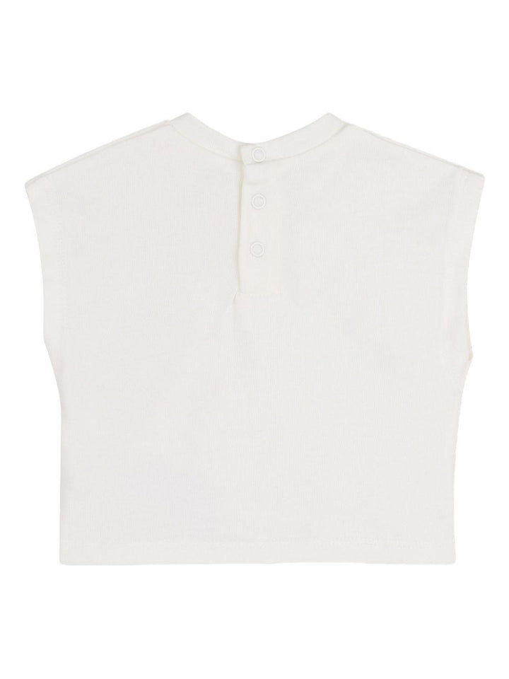 Completo bianco/beige per neonata R30546 215 Michael Kors Kids 
