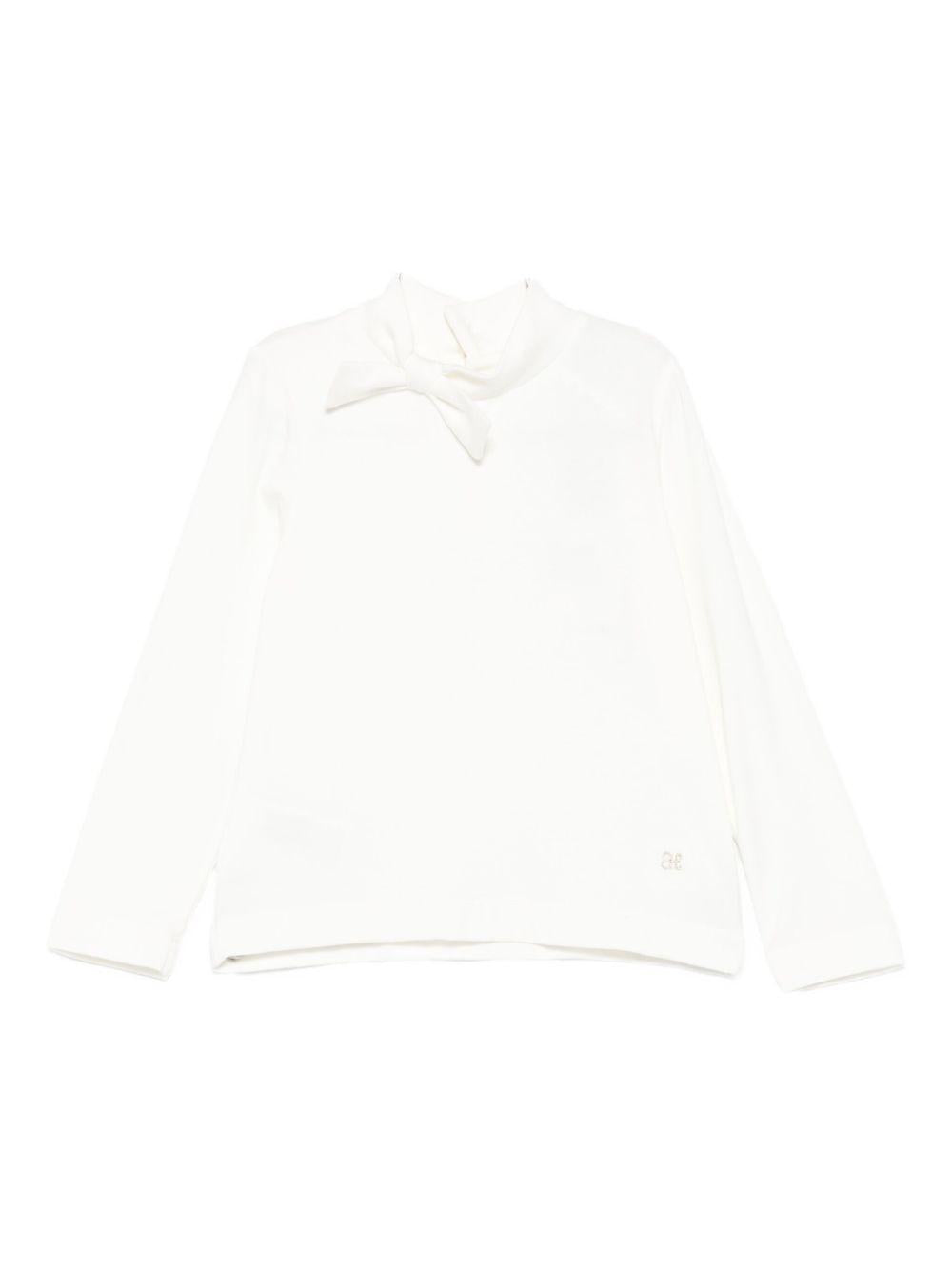 Top bianco per bambina 5607 059 Abel & Lula 