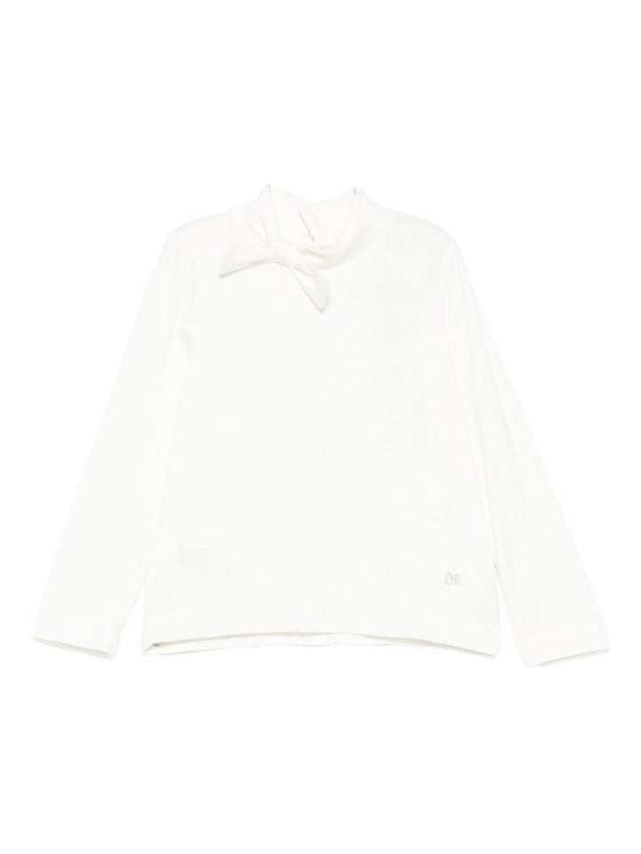 Top bianco per bambina 5607 059 Abel & Lula 