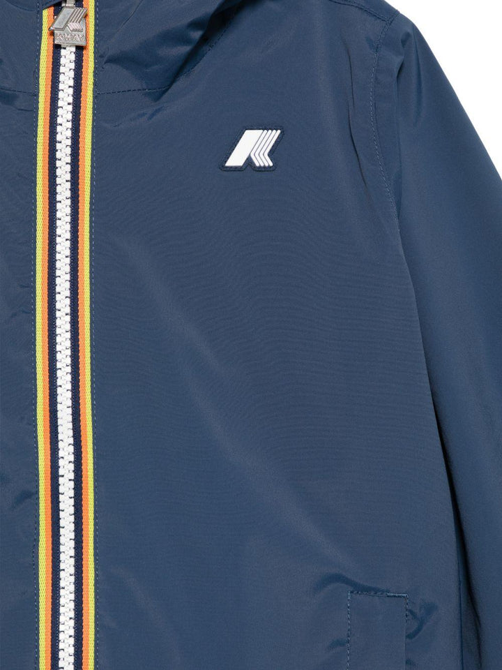 Giubbotto blu per bambino K41335W B67 K-Way Kids 