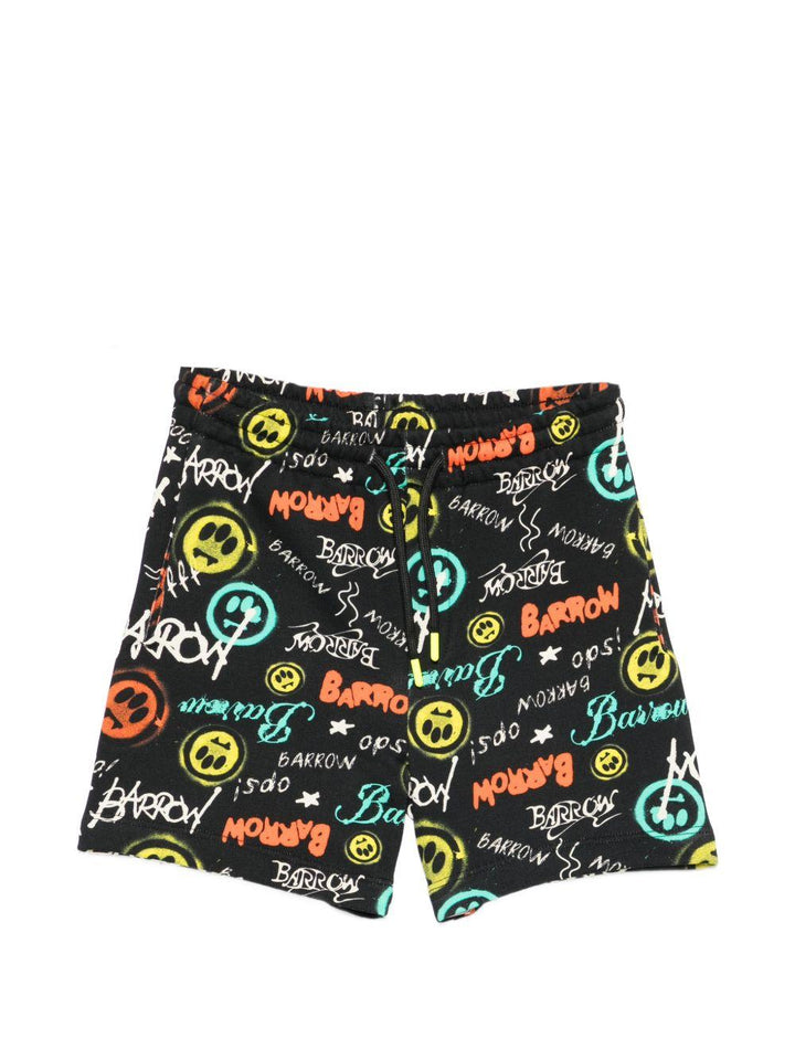 Bermuda nera per bambino S6BKJUBE047 110 Barrow Kids 