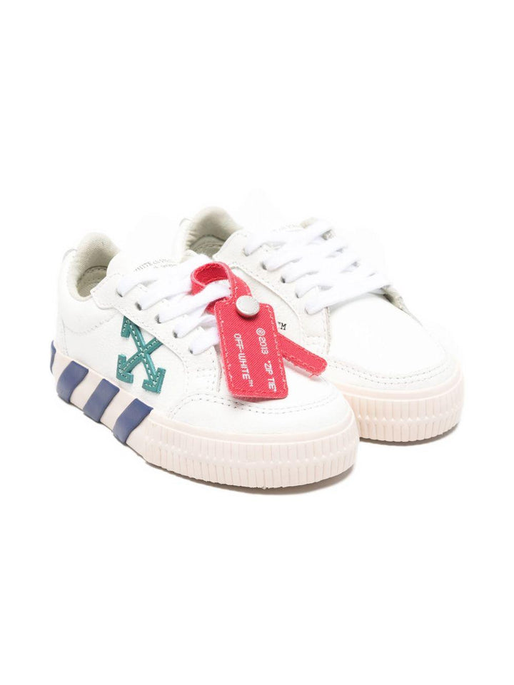 Sneakers bianche per bambino OBIA003F25LEA003 0159 Off White Kids 