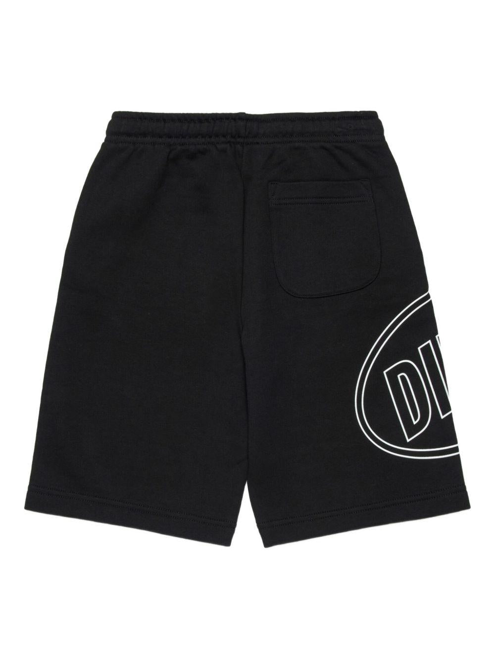 Bermuda nera per bambino J026760GEAD K900 Diesel Kids 