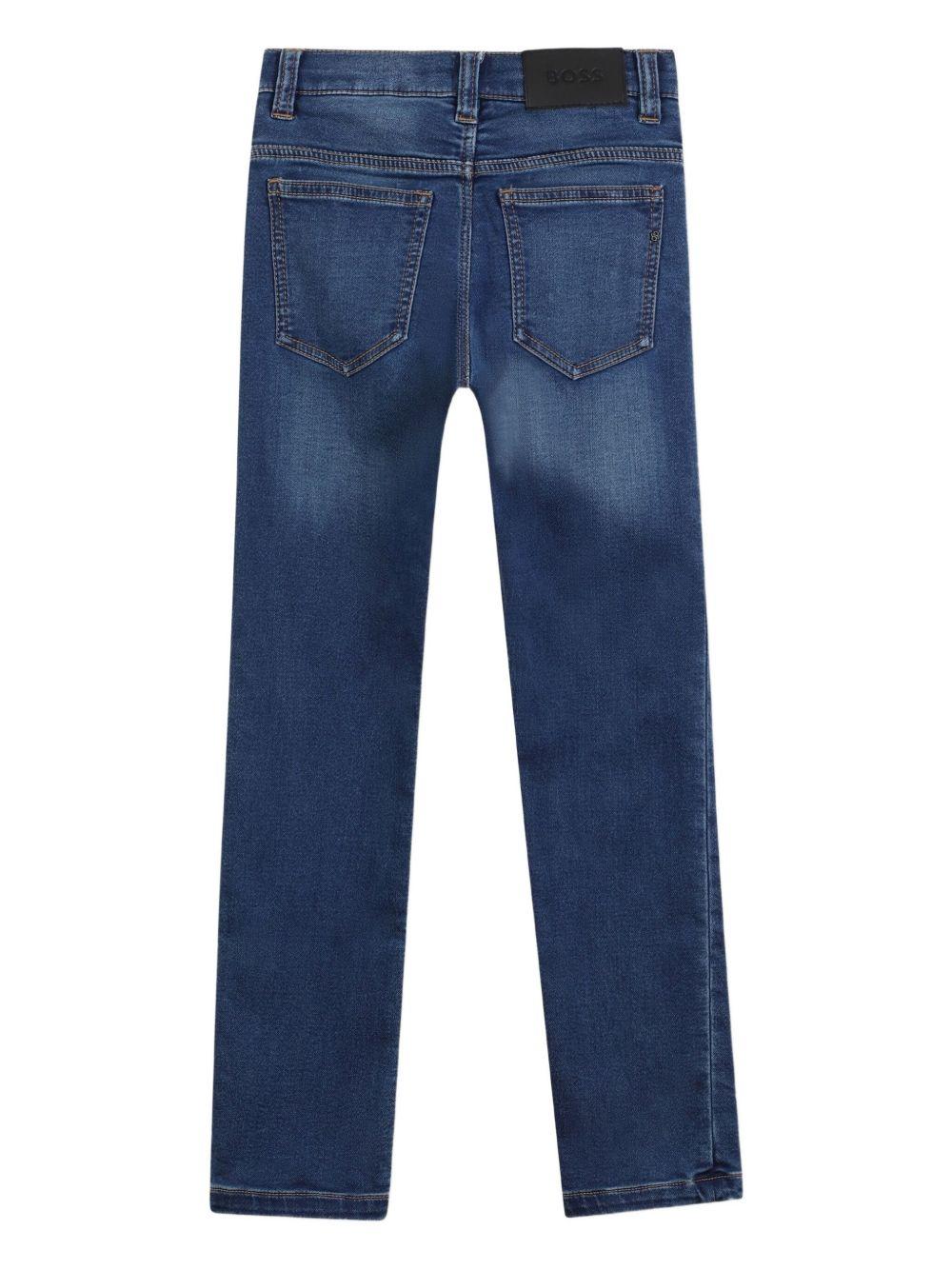 Jeans blu per bambino J52304 Z07 Boss Kids 
