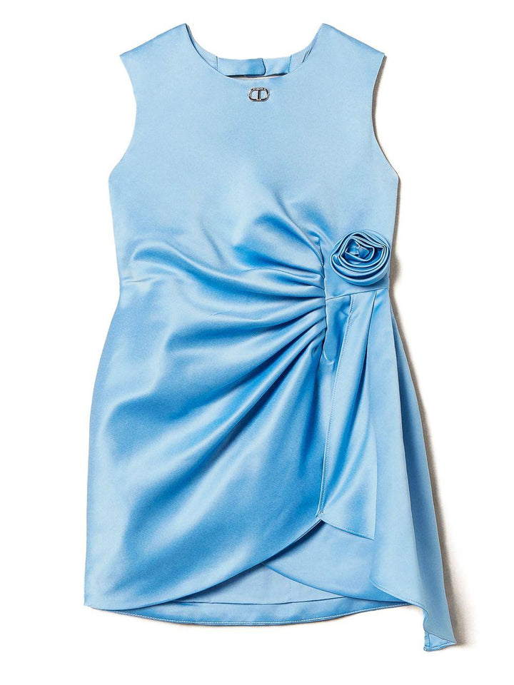 Abito azzurro per bambina