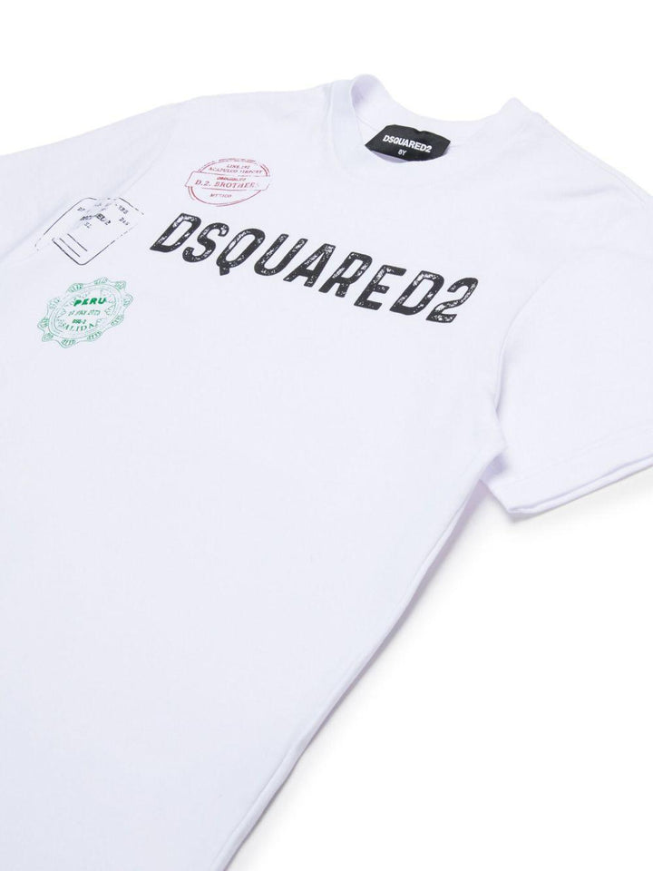 T-shirt bianca per bambino