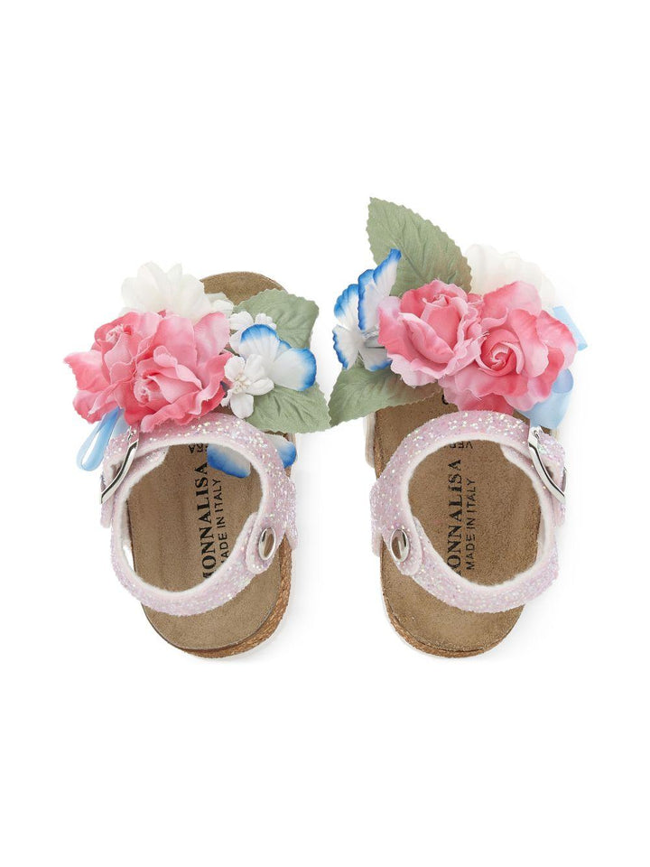 Sandali per bambina 83G0017708 9990 Monnalisa Kids 