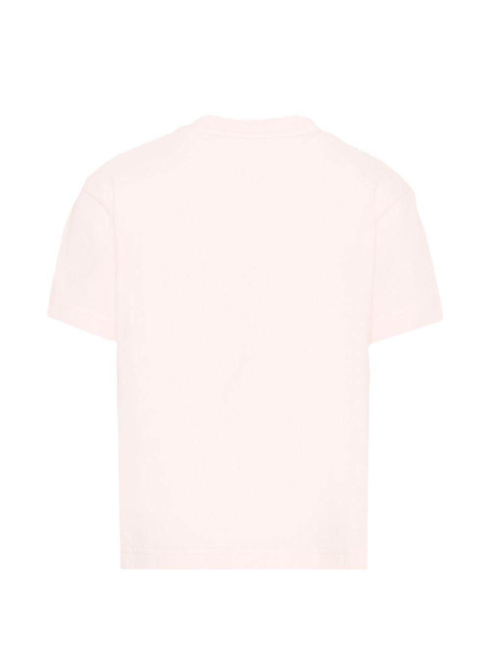 T-shirt rosa per bambino PGAA002S26JER002 042 Palm Angels Kids 