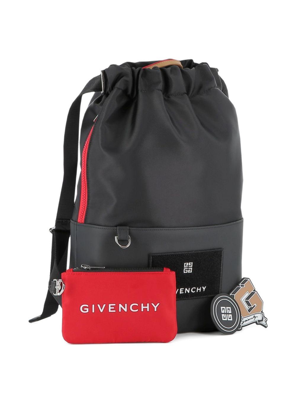 Zaino nero per bambino H30906 09B Givenchy Kids 
