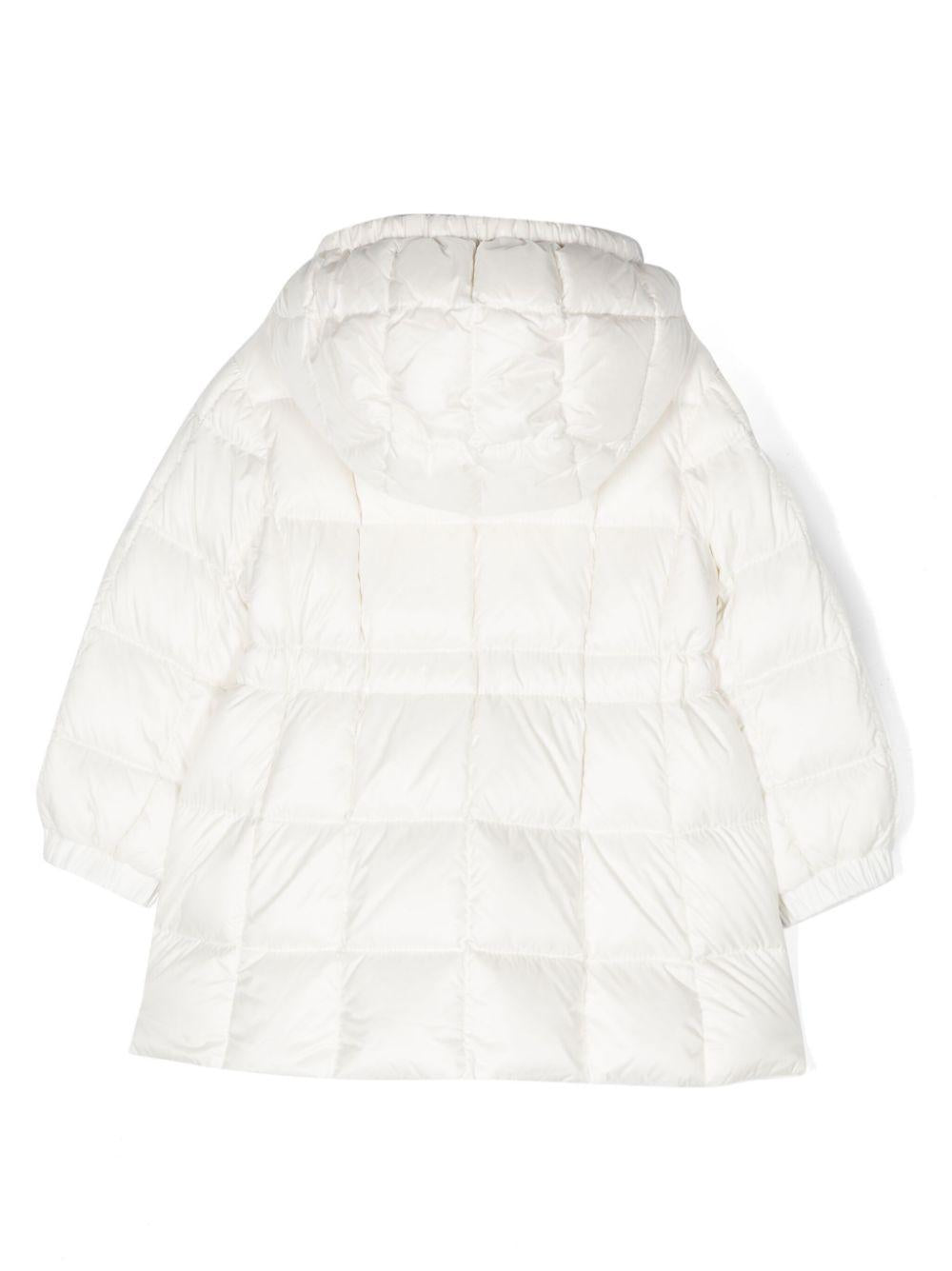 Cappotto Anya bianco per neonata 9511C00004595FE 034 Moncler Kids 