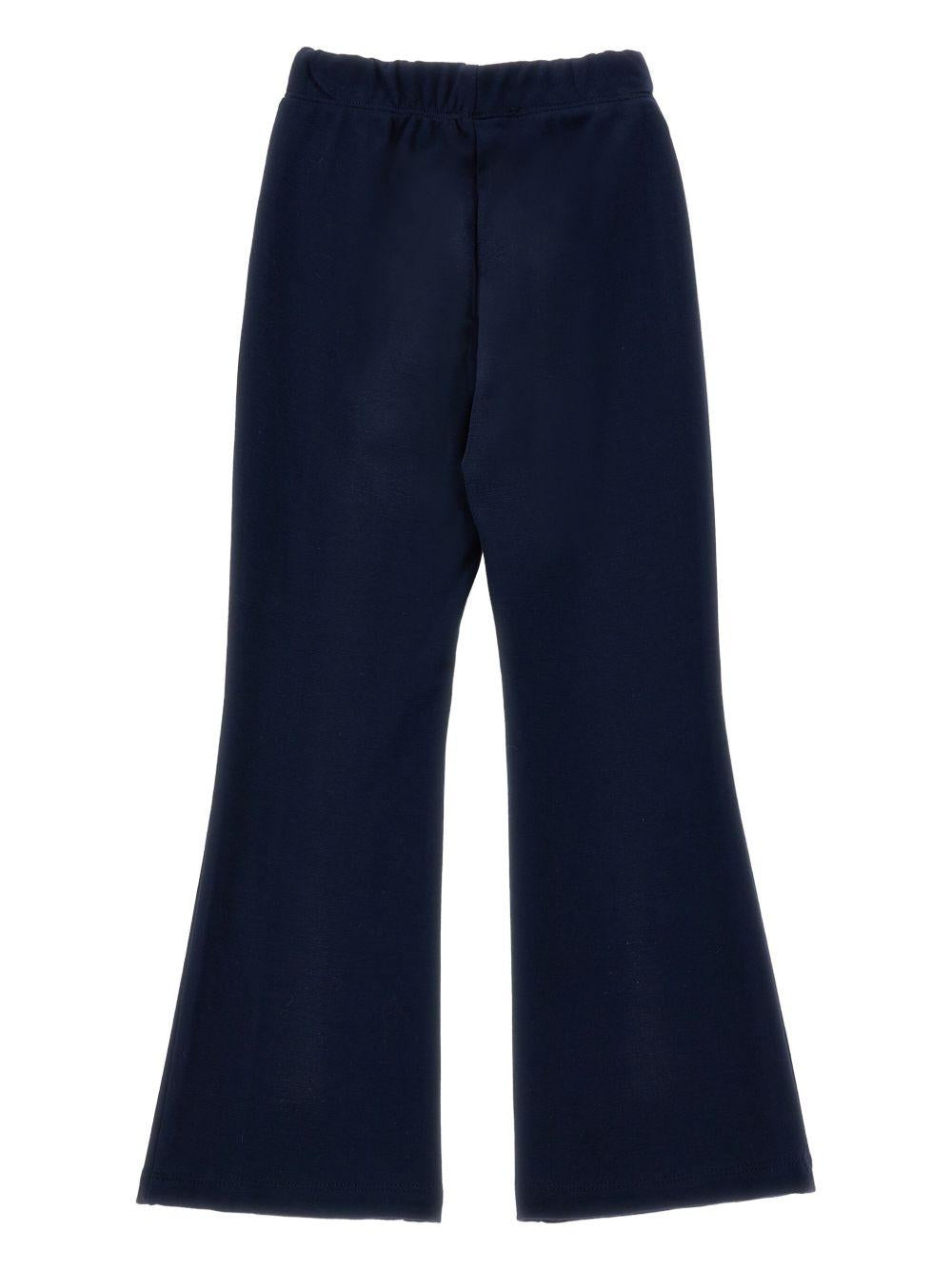 Pantalone blu navy per bambina 17F4006207 056S Monnalisa Kids 