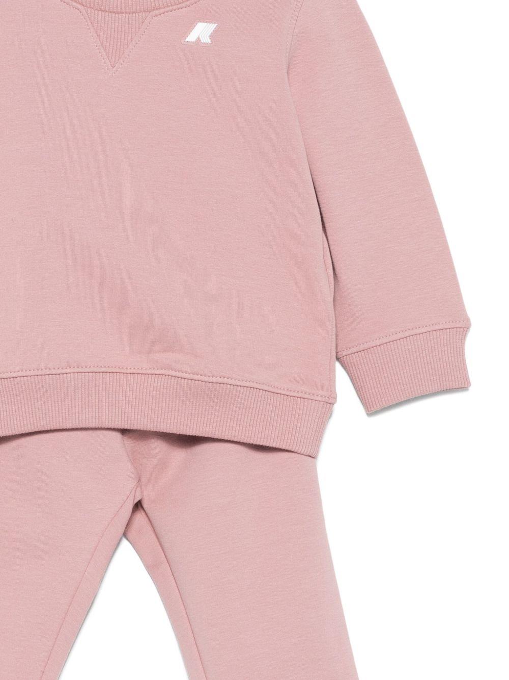 Completo rosa per neonata K41384W WDV K-Way Kids 